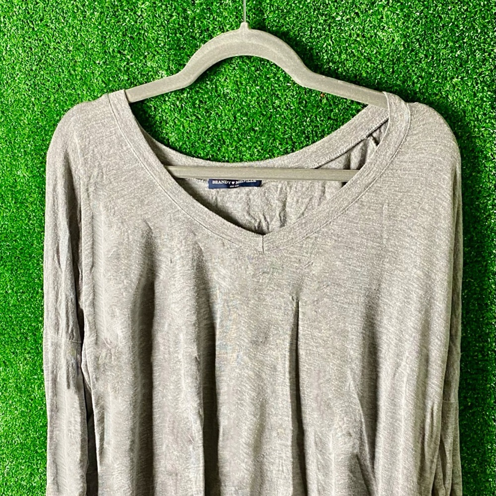 Brandy Melville Grey Long Sleeve